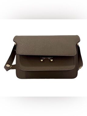 Marni Mini Trunk Leather bag